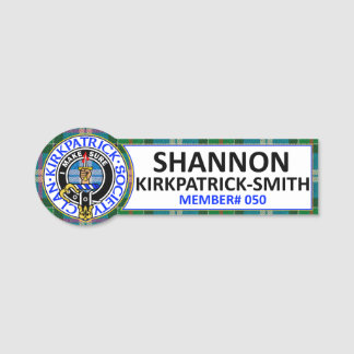 CKS NAME BADGE - SHANNON KIRKPATRICK-SMITH 050 NAMNBRICKA