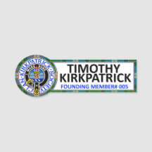 CKS NAMN Märke - #005 Timothy Kirkpatrick