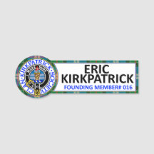 CKS NAMN Märke #016 ERIC KIRKPATRICK