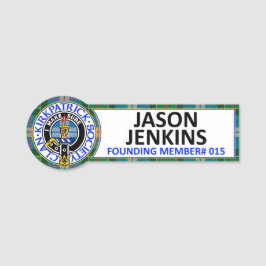 CKS NAMNDEKAL för Jason Jenkins Namnbricka