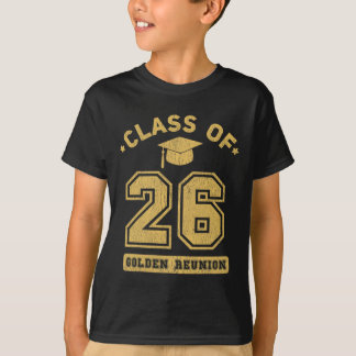 Cl Of 2026 College Gymnasieexamen Klassåterträff T Shirt