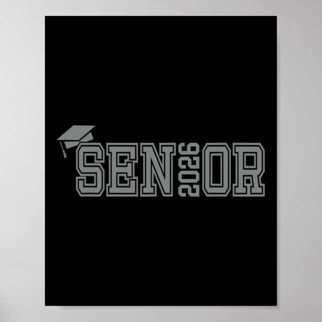 Cl Of 2026 Decorations Back To School Graduation 2 Poster (Framsidan)