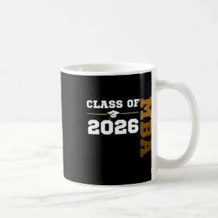 Cl Of 2026 M 26 Melanin Färger Svart Student Exame Kaffemugg