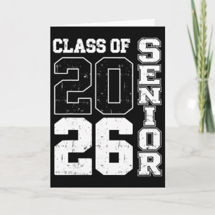 Cl Of 2026 Senior 2026 Examen Sista Skoldagen Kort