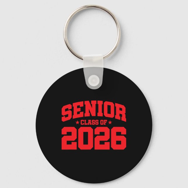 Cl Of 2026 - Senior År Skolavslutning - Senio Nyckelring (Framsida)