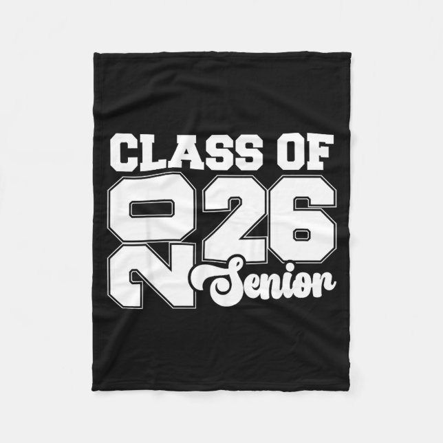 Cl Of 2026 Senior Graduation Day School Events, Se Fleecefilt (Framsidan)