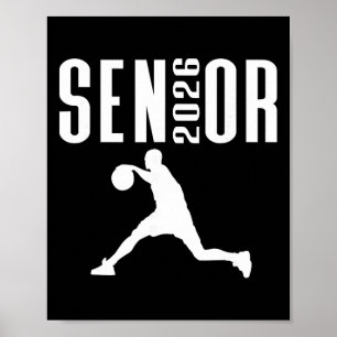 Cl Of 2026 Senior Sporttematisk Basketspelare  Poster