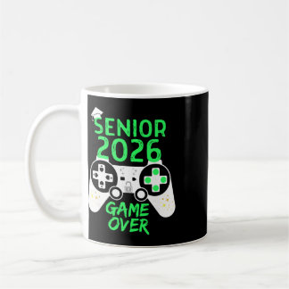 Cl Of 2026 Tröja Senior TV-spel Över Skolan Gam Kaffemugg