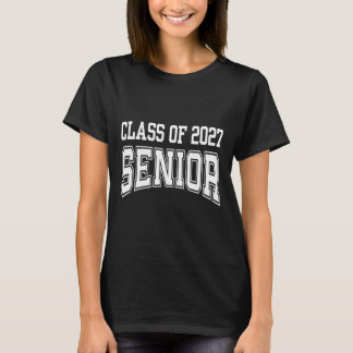 Cl Of 2027 Examen Student Kolla In Till Skolan 202 T Shirt