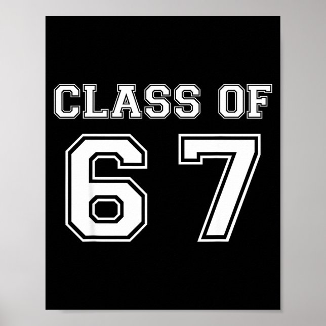 Cl Of Six Seven Meme 6 7 Gen Alpha  Poster (Framsidan)