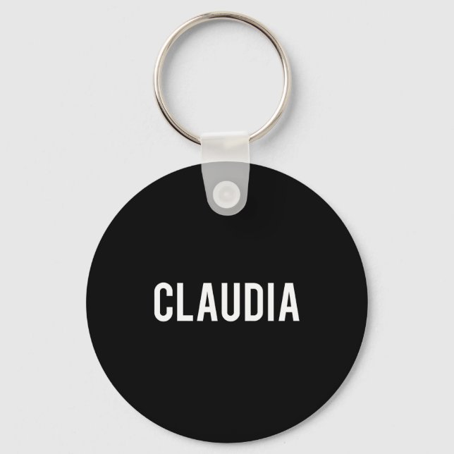 Cla - Cool New Funny Name Fan Gift Tee  Nyckelring (Framsida)