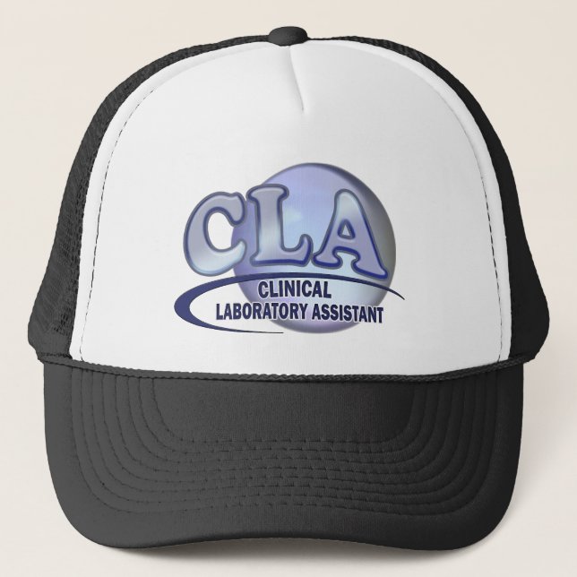 CLA FunBlue-LOGOTYP - CLINICAL LABORATORY ASSISTAN Keps (Framsida)
