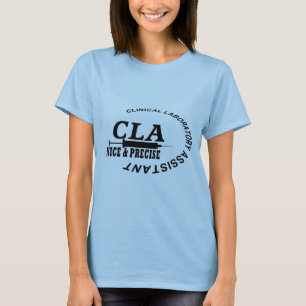 CLA SLOGAN - NICE OCH PRECISE! LABORATORIUM TRÖJA