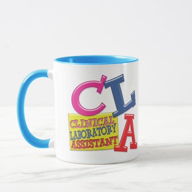 CLA WHIMSICAL CLINICAL LABORATORY ASSISTANT MUGG (Vänster)