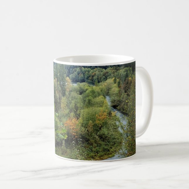 Clackamas River, OR Kaffemugg (Framsida höger)
