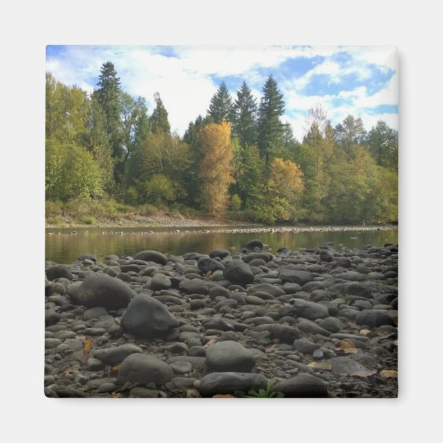 Clackamas River, Oregon Magnet (Framsidan)