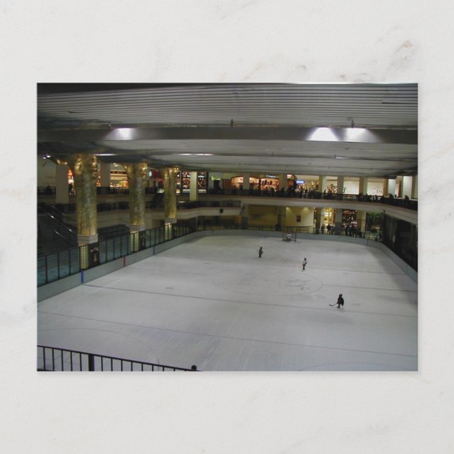 Clackamas Town Center Ice Rink-vykort Vykort (Framsida)
