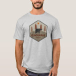 Clackamas Wilderness Oregon Bear T Shirt<br><div class="desc">The Clackamas Wilderness consists of five widely separated tracts of roadless land scattered left and right of the Clackamas River for 50 miles. These pieces include Big Bottom, Clackamas Canyon, Memaloose Lake, Sisi Butte and South Fork Clackamas. With the largest trees in northwest Oregon, the Clackamas Wilderness protects clean drinking...</div>