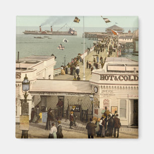 Clacton-på-Hav pir mig, Essex, England Magnet