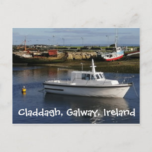 Claddagh, Galway, Irland Vykort