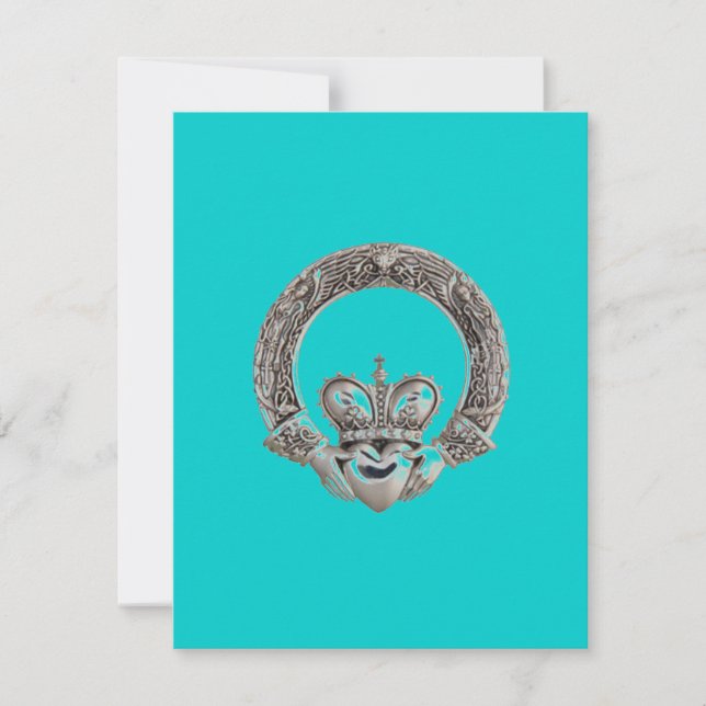 Claddagh Inbjudningar (Framsida)
