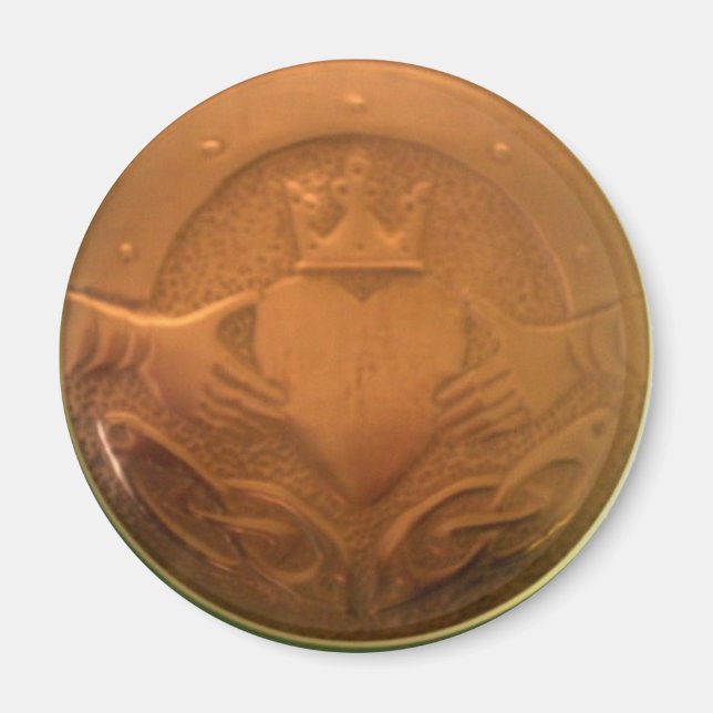 Claddagh Kärlek_Loyalty_Vänskap Magnet (Framsidan)