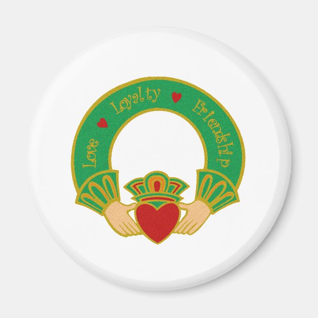 Claddagh Magnet (Framsidan)