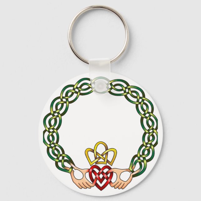 Claddagh Nyckelring (Framsida)