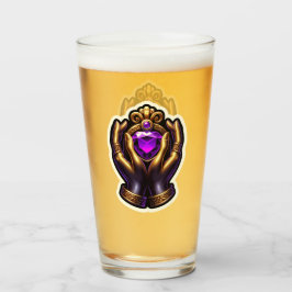 Claddagh Pint Glass Glaskopp