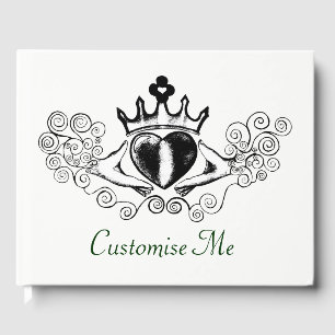 Claddagh (svart) gästböcker