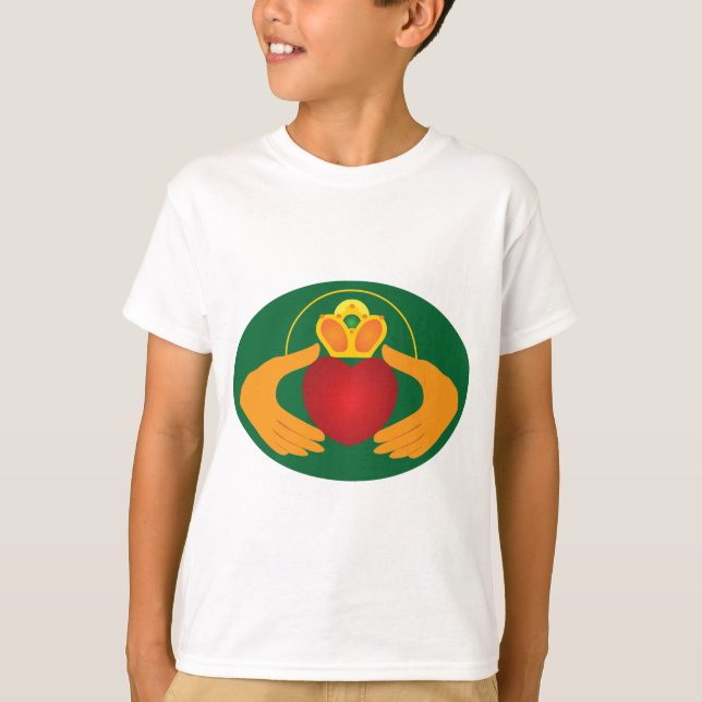 Claddagh Tee Shirt (Framsida)