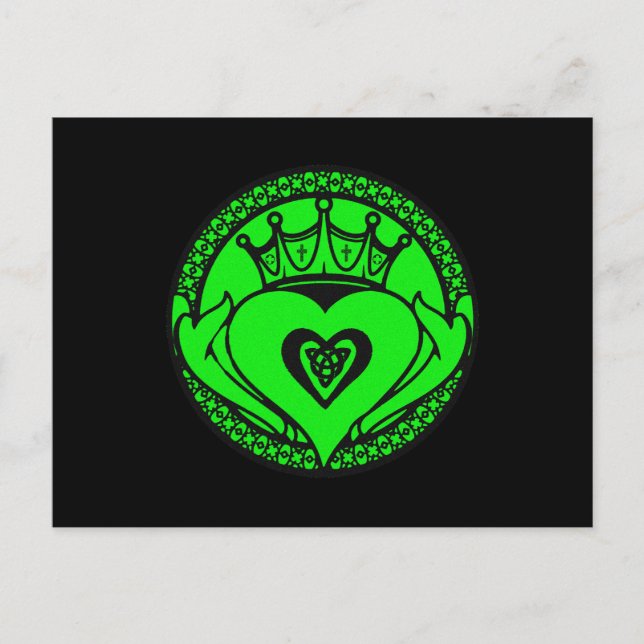 Claddagh Vykort (Framsida)