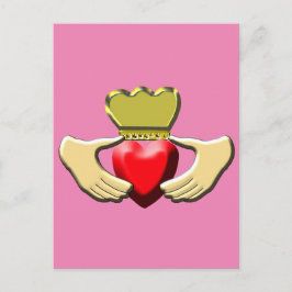 Claddagh Vykort