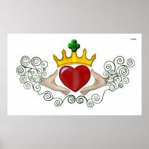 Claddaghen (full färg) poster