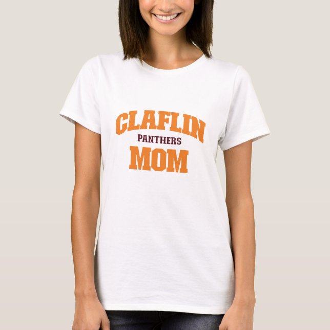 Claflin Panthers Mamma T Shirt (Framsida)