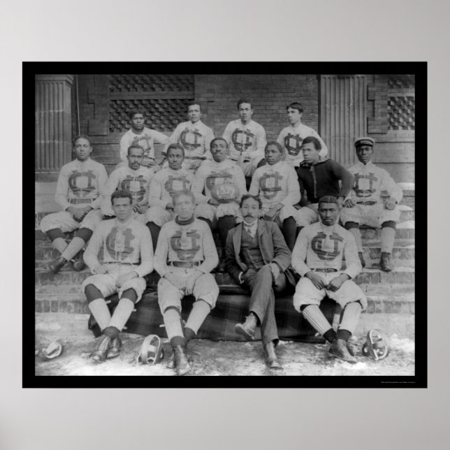 Claflin Universiteten Football Team, SC 1895 Poster (Framsidan)