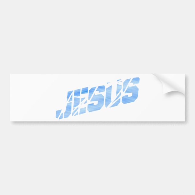 Clair för Jesus cassébleu Bildekal (Framsidan)