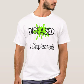 Claire är diseased och displeased. tee shirt