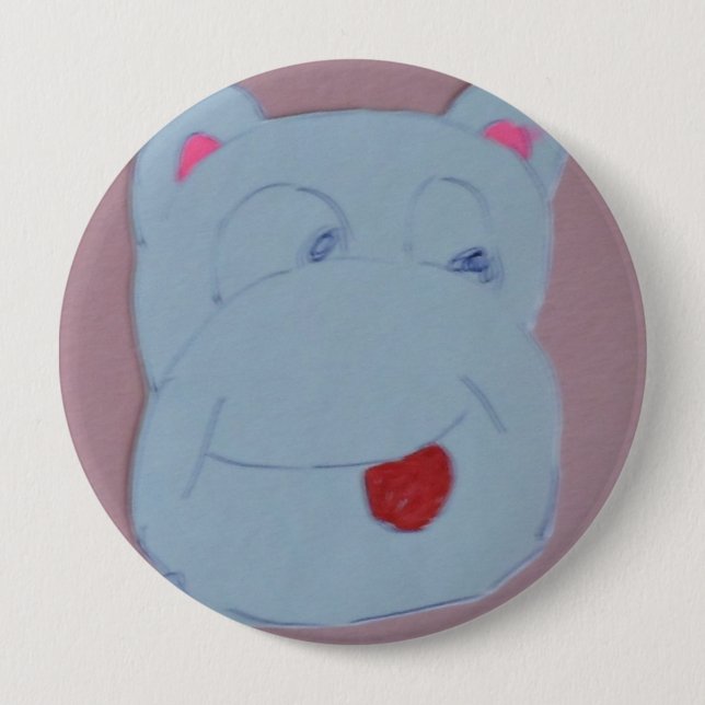 Claire Giant, 10,2 cm (4 tum) Round Badge Knapp (Framsida)