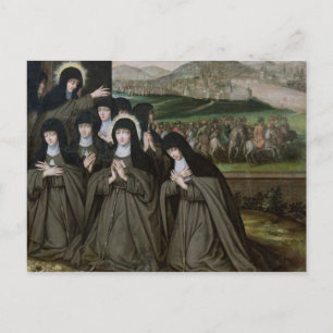 Claire med hennes syster, Agnes och Nuns Vykort