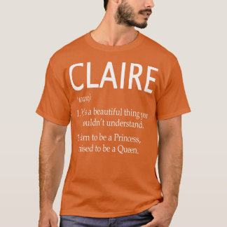 Claire Namn Gift 41 T Shirt