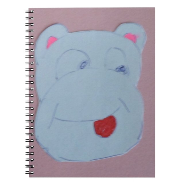 Claire Photo Notebook (80 sidor, B&W) Anteckningsbok (Framsidan)