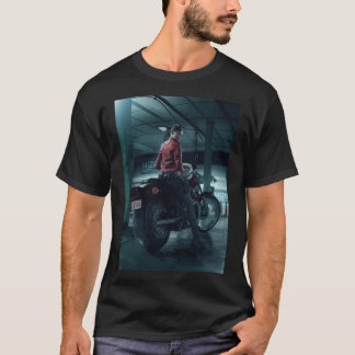 Claire Redfield Resident Evil 2 Motor Bike T Shirt