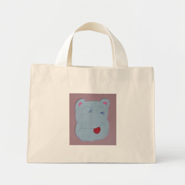 Claire Small Tote Mini Tygkasse (Framsidan)