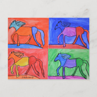 Claire's Horses Vykort