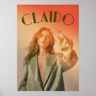 Clairo grönt poster