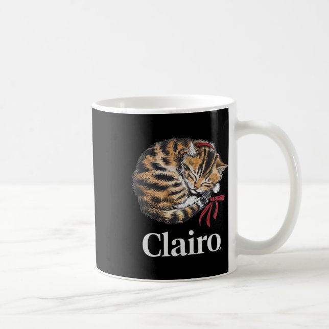 Clairo säger ett katt kaffemugg (Höger)