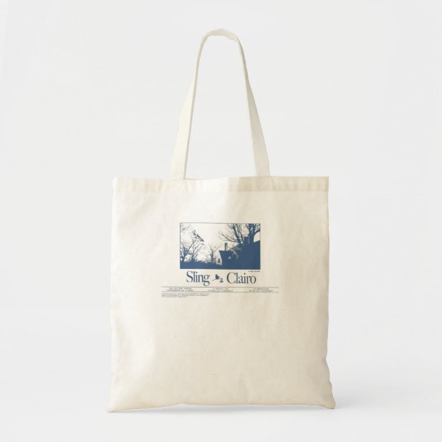 Clairo Sling Merch Tygkasse (Framsidan)