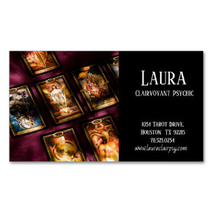 Clairvoyant Psychic Affärskort Magnet