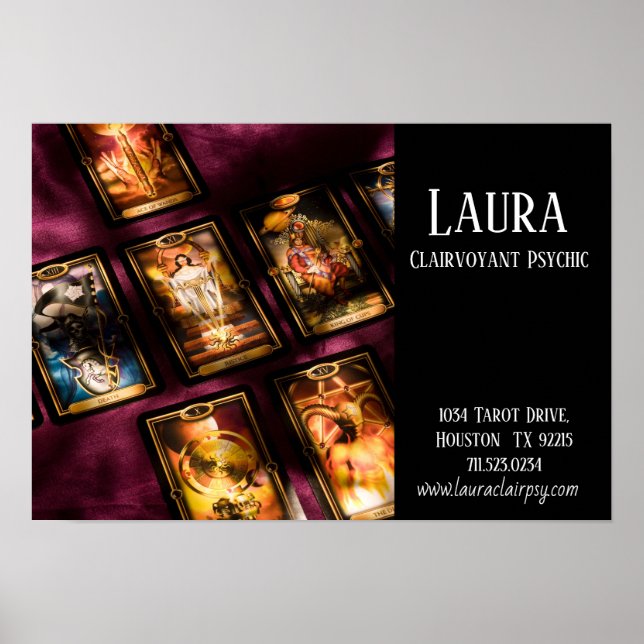 Clairvoyant Psychic Poster (Framsidan)